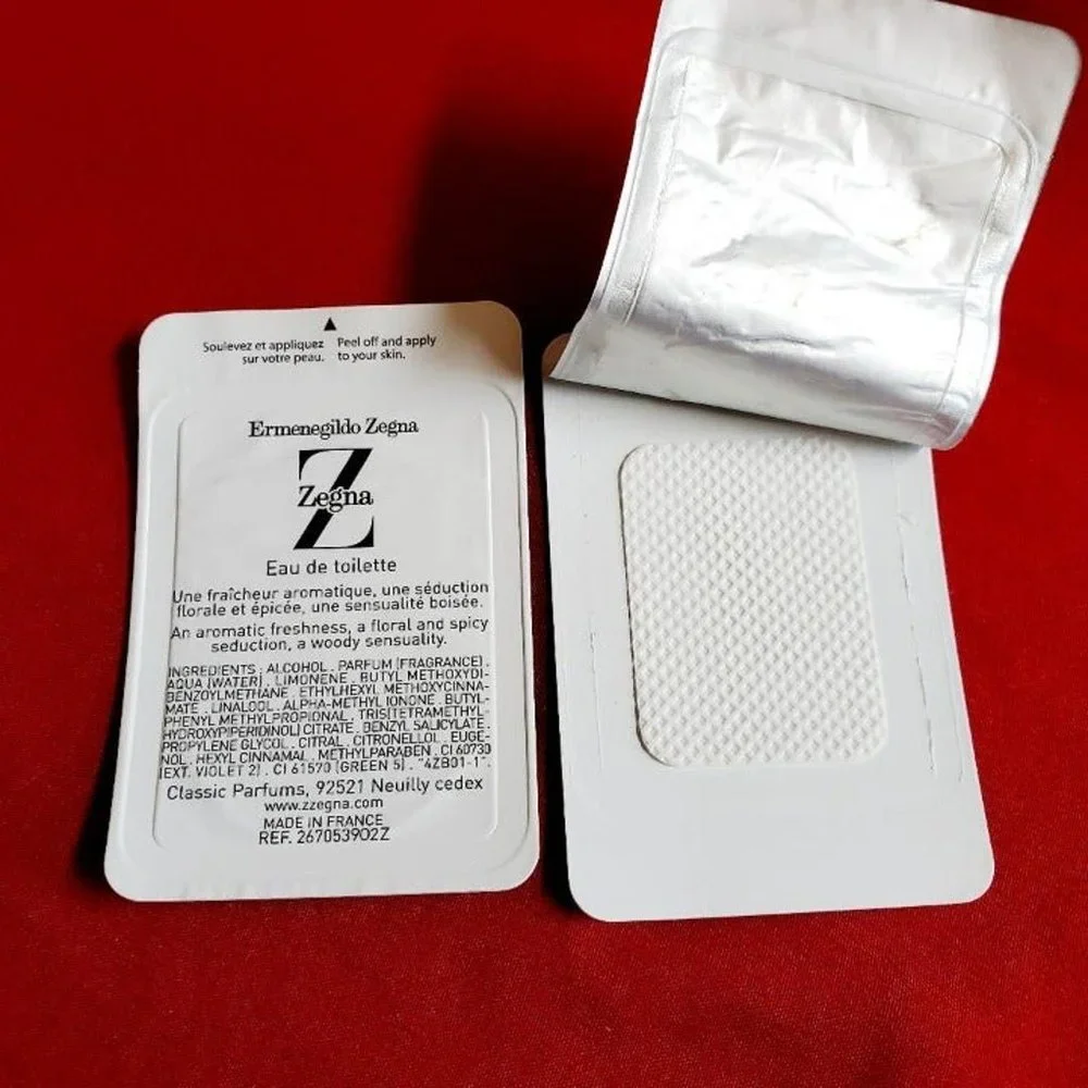 15 Ermenegildo Zegna Z Cologne Men's Samples NEW Travel